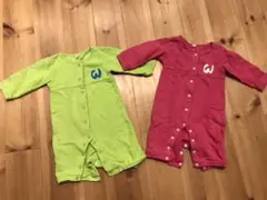 ロンパース　70㎝　双子コーデ　2着セット