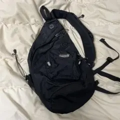 Coleman ブラック ショルダーバッグ