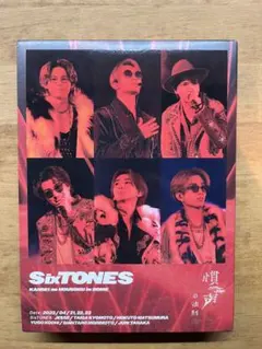SixTONES 慣声の法則 in DOME 初回盤 Blu-ray