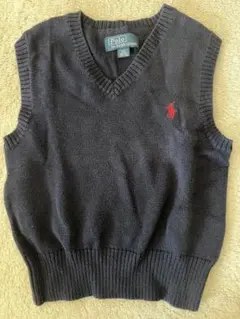 Polo Ralph Lauren ダークネイビー ベスト100cm