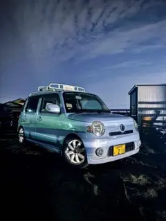 ダイハツ ココア 人気の水色 車検たっぷり 禁煙車 かわいい - メルカリ