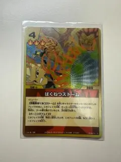 イナズマイレブンカード ばくねつストーム