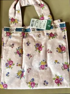 MINTON トートバッグ ピンク 花柄 ミニバッグのサムネイル