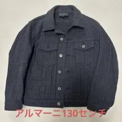 美品！　エンポリオアルマーニ ブラックジャケット 8A 130センチ