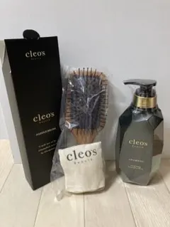 値下げ中！cleo's beaute シャンプー＆ブラシセット クレオズ ボーテのサムネイル