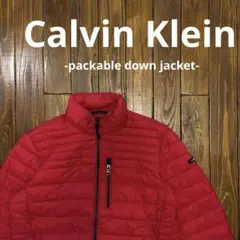 軽量【Calvin Klein カルバンクライン】パッカブルダウンジャケットのサムネイル