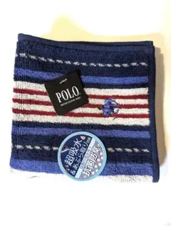☆値下げします!☆（3月1日まで）POLO BCS紳士タオルハンカチ（ネイビー）
