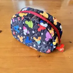 ★美品★ ディズニーリゾート30周年　ポーチ　ミッキーマウス　バルーン柄