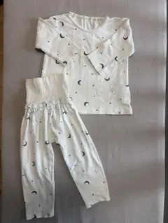 【PUPPAPUPO】プッパプーポ 長袖パジャマ スター柄 100サイズ