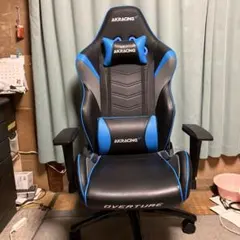 AKRACING OVERTURE ゲーミングチェア ブラック/ブルー