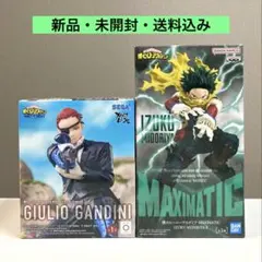 僕のヒーローアカデミア　ジュリオ・ガンディーニ　緑谷出久　フィギュア2体セット