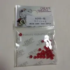 ライトシャムビーズ 3mm 30PCS　86.