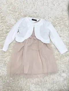 ボレロ　ワンピース　　卒園式　入園式　セレモニー　フォーマル　女の子