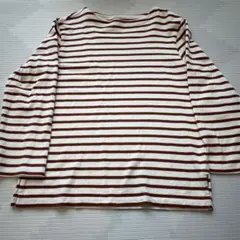 無印良品 ボーダー 長袖Tシャツ Mサイズ