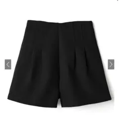 ハイウエストタックショートパンツ[at1647]
