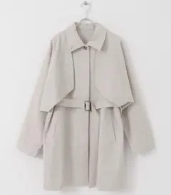 美品　KBF 春コート　春服　ベージュ　ロングコート　3way フリーサイズ