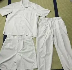 GU とパンツセット ホワイトサイズM