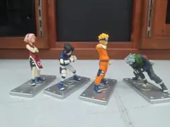 NARUTO 初期 第7班 フィギュア 4点 ナルト サスケ サクラ カカシのサムネイル