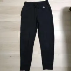 Champion ブラック スウェットパンツ