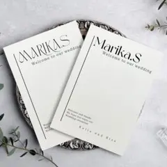 席札　席次表　ウェディング　披露宴　結婚式　メニュー表