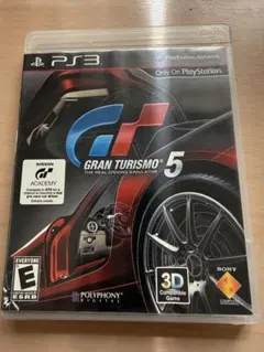 PS3 Gran Turismo 5 北米版（英語版） ソフト ケース・説明書付