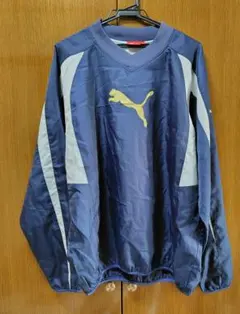 Puma ネイビー 長袖ピステ　LLサイズ