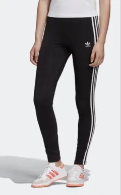 adidas スポーツタイツ　3ストライプス レギンス レディースのサムネイル