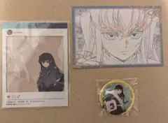 鬼滅の刃 時透無一郎 SNS風カード 缶バッジ ポストカード