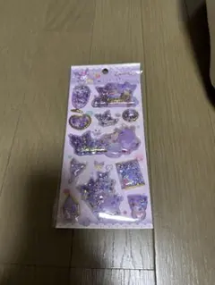 Sanrio Kuromi Kirakira Capsule Stickerのサムネイル