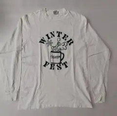 90s 00s USA製 ロンT WINTER FEST　 M フルーツオブザ⋯