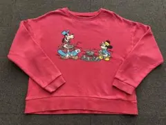 マーキーズ　ミッキー グーフィー キャンプ トレーナー　140サイズ