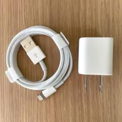 【正規品】iPhone充電器＋USB-Aライトニングケーブル