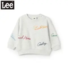 Lee＊プティマイン　ロゴ刺繍トレーナー　美品