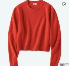 UNIQLOウールニット　レッド