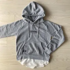 値下げ中❗️★未使用★ BACKS 長袖 グレー パーカーのサムネイル
