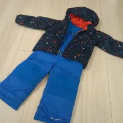 Columbia スノーウェア 3T 黒・オレンジ・青