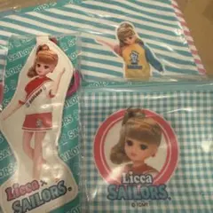 リカちゃんくじ リカちゃん × セーラーズ ポーチ　トートバッグ　キーチェーン