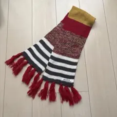 B:MING LIFE STORE by BEAMS キッズ ボーダー柄マフラー