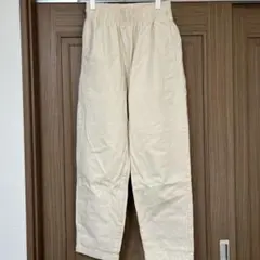 GU ワイドパンツ メンズ アイボリー ベージュ S
