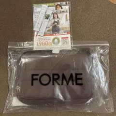 FORME クーラーショルダーバッグ（ブラック） HAPPY AOJIRU付き 