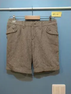 BFF navy natural ツイード調 ショートパンツ ハーフパンツのサムネイル