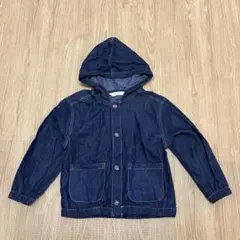 【アカチャンホンポ】SIMPLE FREE デニムジャケット フード110cm