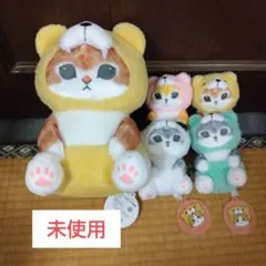 モフサンド ひまわりにゃん＆プレミアムドームクッション 4点セット モフサンド ひまわりにゃん＆プレミアムドームクッション 4点セット
