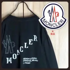 MONCLER モンクレール ロングtシャツ ビックバック刺繍ロゴ入り