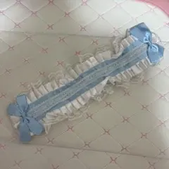 ヘッドドレス 水色 天使界隈