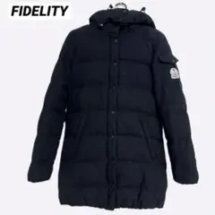 FIDELITY ダウンコートダウンジャケット W S フード着脱可能のサムネイル