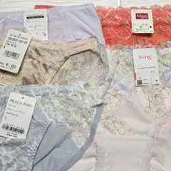 PEACH JOHN &ワコール Wing ショーツ5点セット Mサイズ