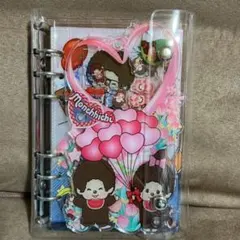 もんちっち　シャカシャカバインダー　シール帳　A6