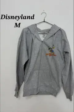 Disneyland ミッキーマウス パーカー M グレー