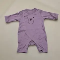 ベビー ロンパース カバーオール くま柄　美品